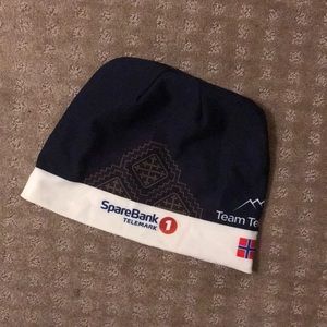 FREE WITH BUNDLE Cycling Winter Cap Blue and White